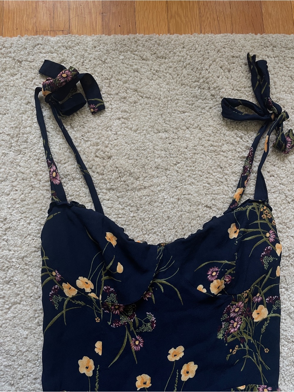 Reformation Nikita Dress In Mademoiselle size 8 - Picture 5 of 14